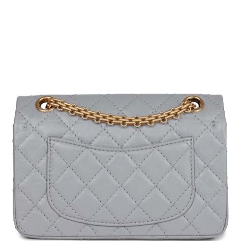 chanel mini reissue grey|Chanel 2.55 reissue vintage.